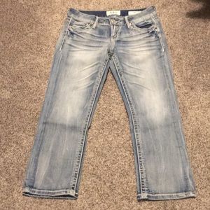 Daytrip size 26 “Virgo” cropped jeans